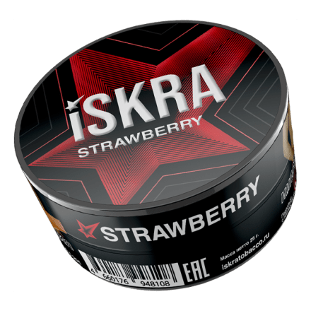 Табак Iskra - Strawberry (Клубника, 25 грамм) купить в Санкт-Петербурге