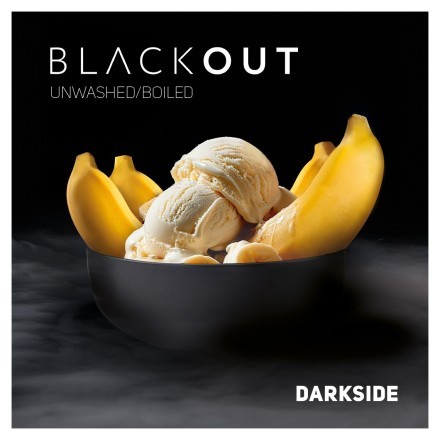 Табак DarkSide Core - BLACKOUT (Банановое Мороженое, 250 грамм) купить в Санкт-Петербурге