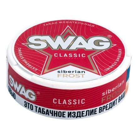 Табак жевательный SWAG Classic - Siberian Frost (10 грамм) купить в Санкт-Петербурге