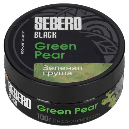 Табак Sebero Black - Green Pear (Зелёная Груша, 100 грамм) купить в Санкт-Петербурге
