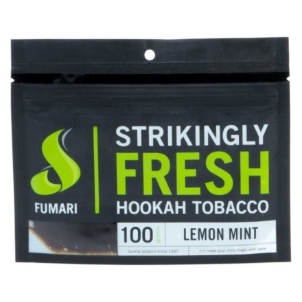 Табак Fumari - Lemon Mint (Лимон с Мятой, 100 грамм, Акциз) купить в Санкт-Петербурге