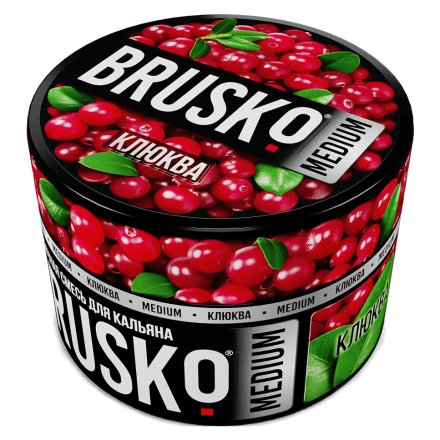 Смесь Brusko Medium - Клюква (50 грамм) купить в Санкт-Петербурге