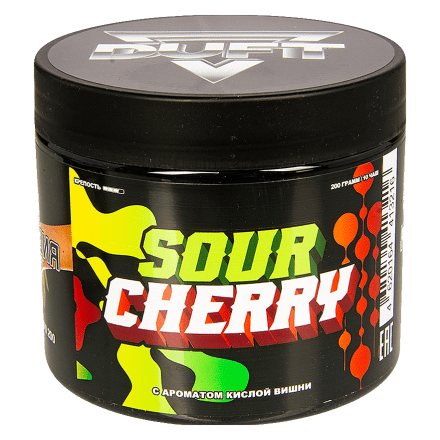 Табак Duft - Sour Cherry (Кислая Вишня, 200 грамм) купить в Санкт-Петербурге