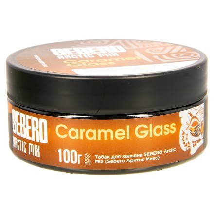 Табак Sebero Arctic Mix - Caramel Glass (Карамел Гласс, 100 грамм) купить в Санкт-Петербурге