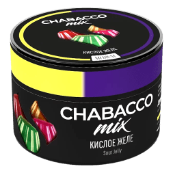Смесь Chabacco MIX MEDIUM - Sour Jelly (Кислое Желе, 50 грамм)