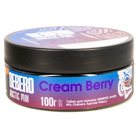 Табак Sebero Arctic Mix - Cream Berry (Крем Берри, 100 грамм) купить в Санкт-Петербурге