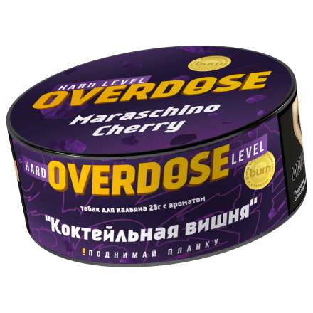 Табак Overdose - Maraschino Cherry (Коктейльная Вишня, 25 грамм) купить в Санкт-Петербурге