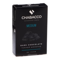 Смесь Chabacco MEDIUM - Dark Chocolate (Темный Шоколад, 50 грамм) — 