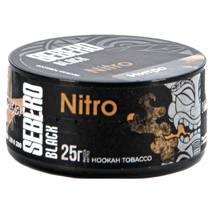 Табак Sebero Black - Nitro (Нитро, 25 грамм) купить в Санкт-Петербурге