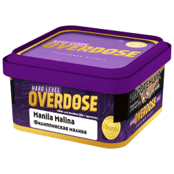 Табак Overdose - Manila Malina (Филиппинская Малина, 200 грамм)