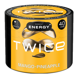 Табак Twice - Mango-Pineapple (Манго и Ананас, 40 грамм)