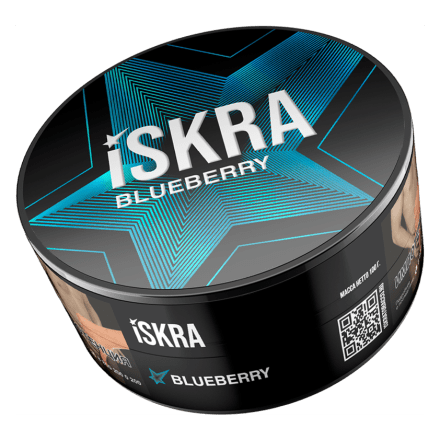 Табак Iskra - Blueberry (Черника, 100 грамм) купить в Санкт-Петербурге