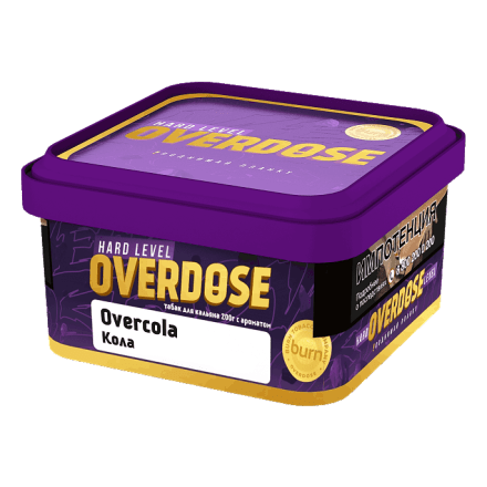 Табак Overdose - Overcola (Кола, 200 грамм) купить в Санкт-Петербурге