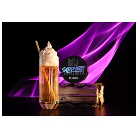 Табак Sapphire Crown - Cream Soda (Крем Сода, 100 грамм) купить в Санкт-Петербурге
