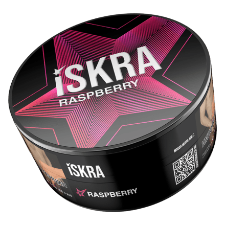 Табак Iskra - Raspberry (Малина, 100 грамм) купить в Санкт-Петербурге
