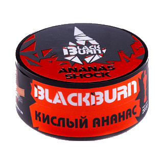 Табак BlackBurn - Ananas Shock (Кислый Ананас, 25 грамм) купить в Санкт-Петербурге