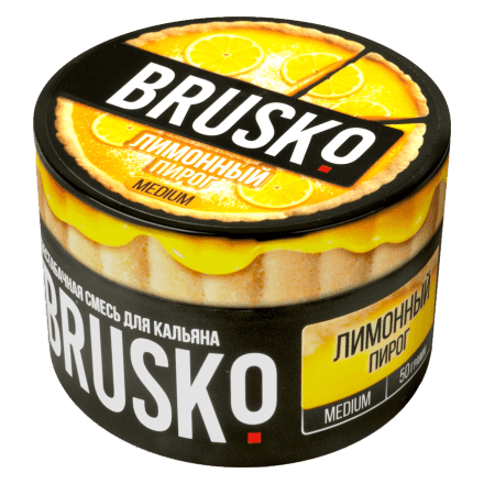 Смесь Brusko Medium - Лимонный Пирог (50 грамм) купить в Санкт-Петербурге