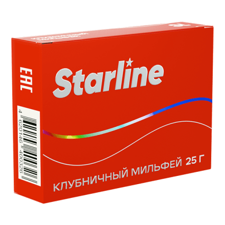 Табак Starline - Клубничный Мильфей (25 грамм) купить в Санкт-Петербурге