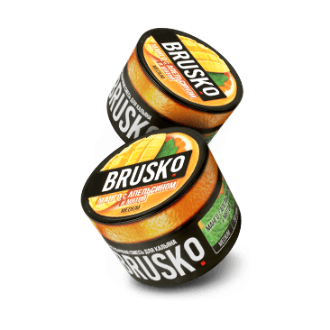 Смесь Brusko Medium - Манго с Апельсином и Мятой (50 грамм) купить в Санкт-Петербурге