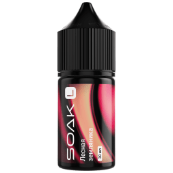 Жидкость SOAK L30 - Wild Strawberry (Лесная Земляника, 30 мл, 2 мг)